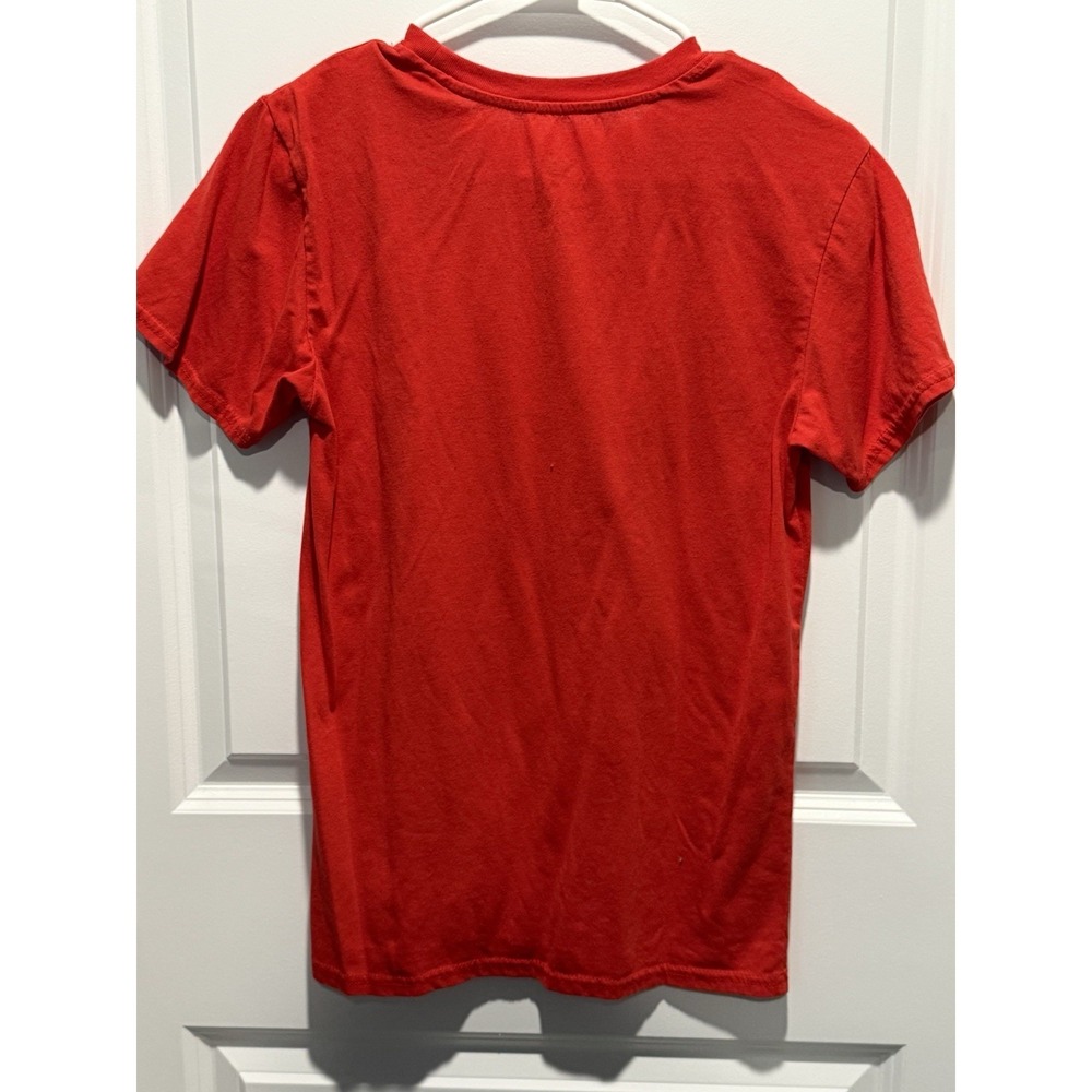 The Grinch How the Grinch Stole Christmas Red Graphic T Shirt Womens Small - Picture 3 of 8